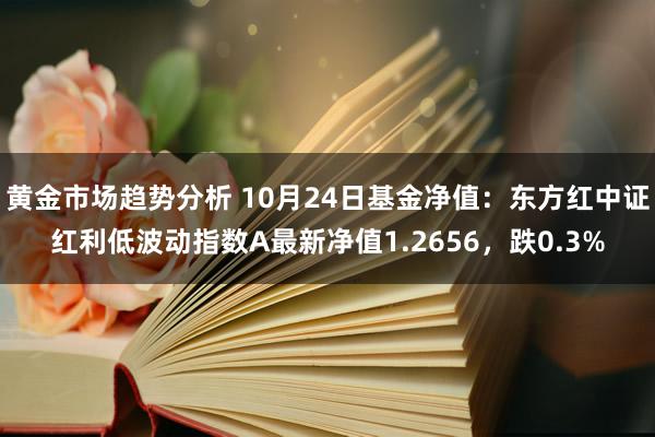 黄金市场趋势分析 10月24日基金净值：东方红中证红利低波动指数A最新净值1.2656，跌0.3%