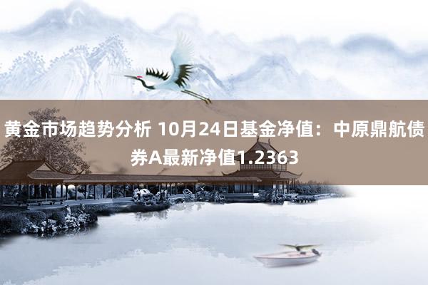 黄金市场趋势分析 10月24日基金净值：中原鼎航债券A最新净值1.2363