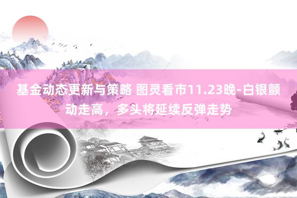 基金动态更新与策略 图灵看市11.23晚-白银颤动走高，多头将延续反弹走势