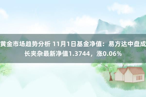 黄金市场趋势分析 11月1日基金净值：易方达中盘成长夹杂最新净值1.3744，涨0.06%